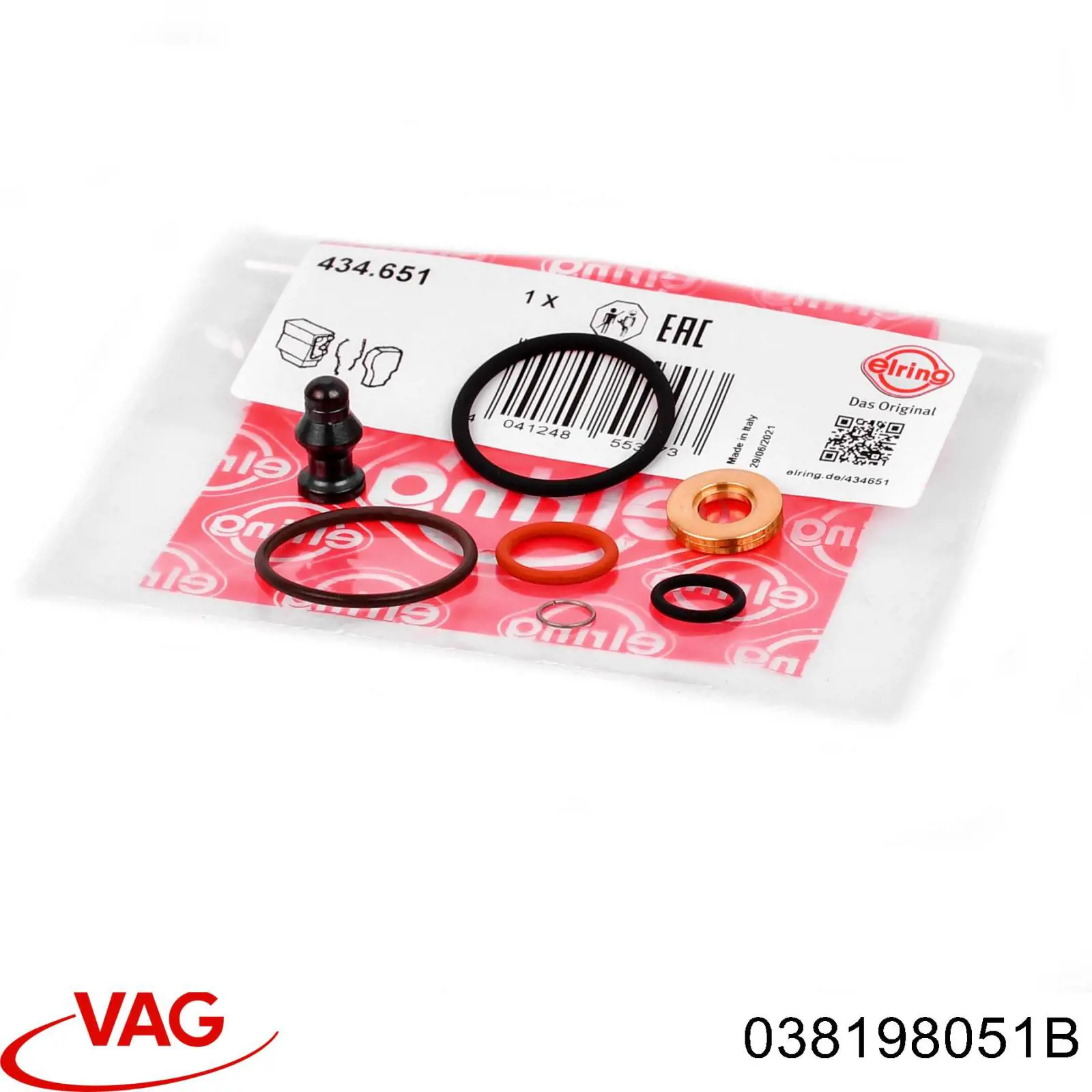 038198051B VAG Ремкомплект насос-форсунки