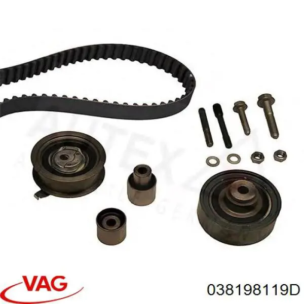 ГРМ ремни, комплект VAG 038198119D цена, от 135.46 USD