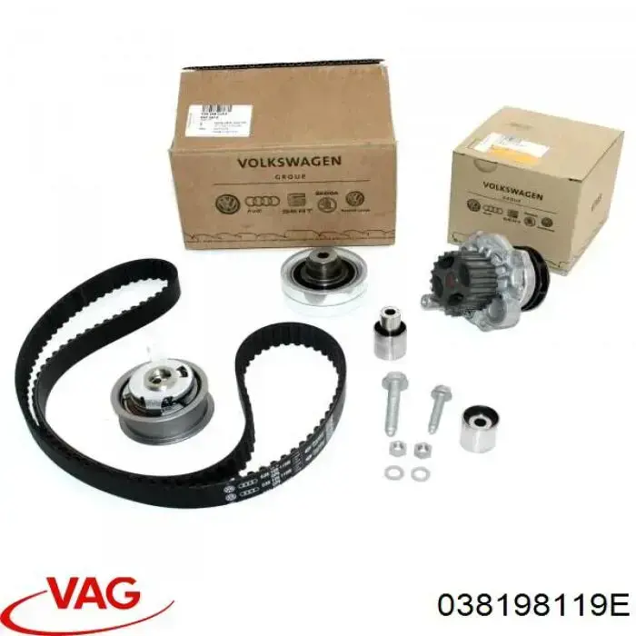 Комплект ГРМ 038198119E VAG