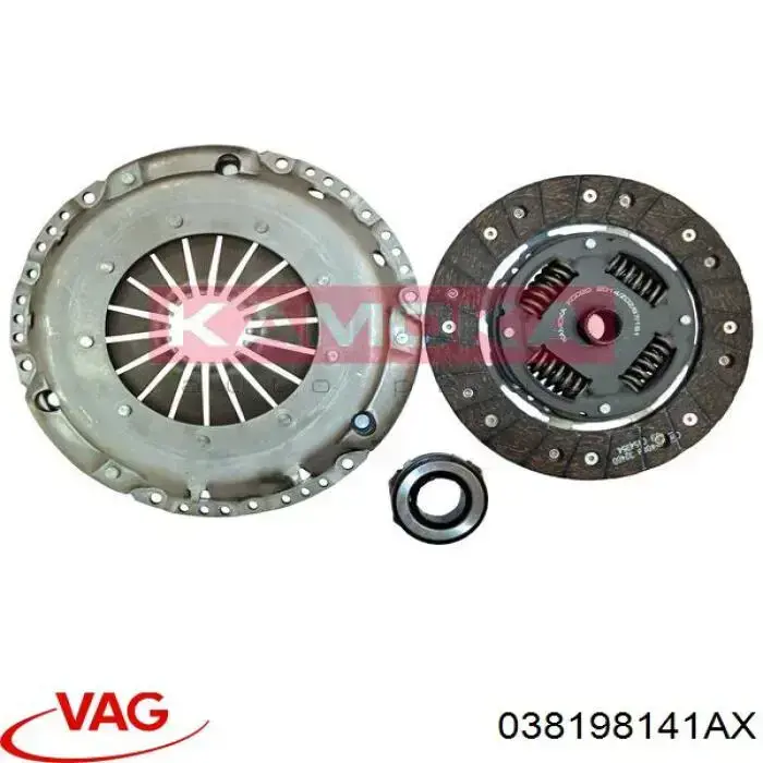 Комплект сцепления (3 части) VAG 038198141AX цена, от 158.31 USD