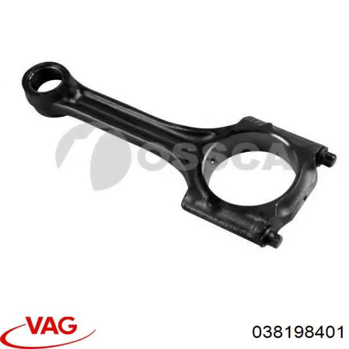 038198401A VAG biela de pistão de motor