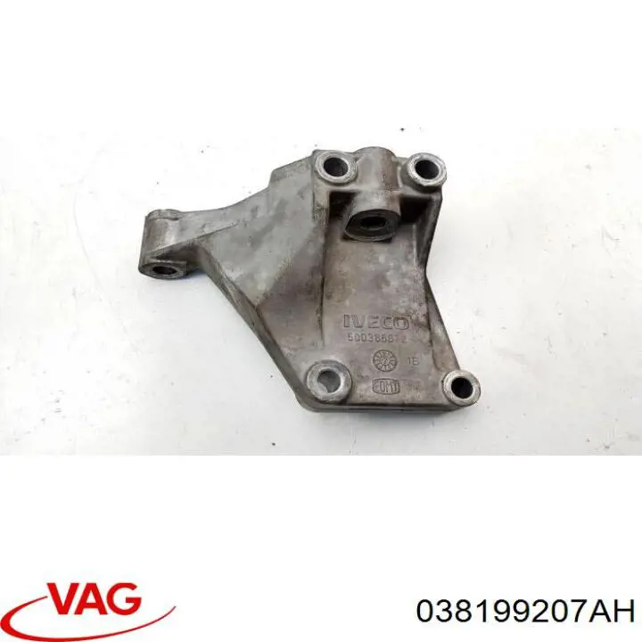 Кронштейн подушки (опоры) двигателя правой VAG 038199207AH цена, от  USD