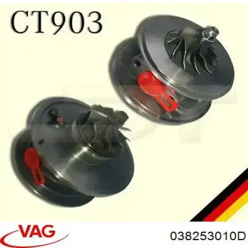 Турбонагнетатель VAG 038253010D цена, от 230.99 USD