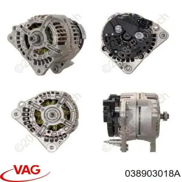 Автомобильный генератор VAG 038903018A цена, от 63.35 USD