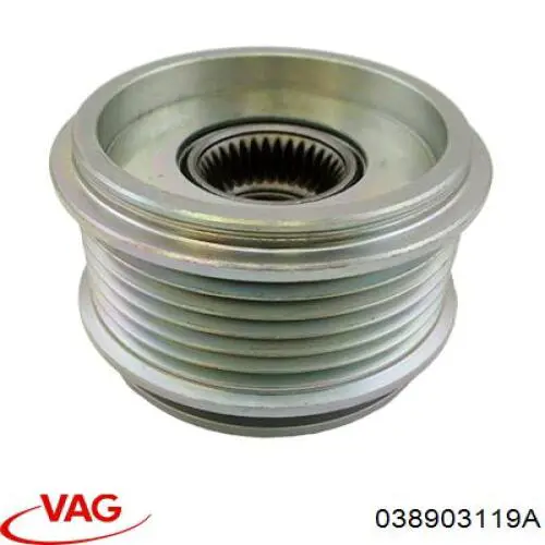Инерционный шкив VAG 038903119A цена, от 27.84 USD