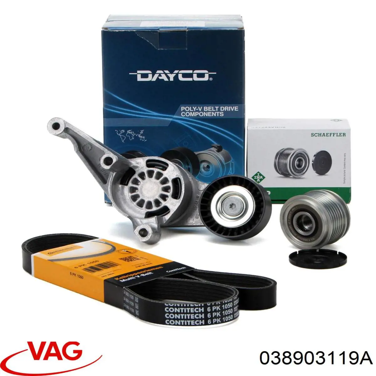 Муфта генератора VAG 038903119A