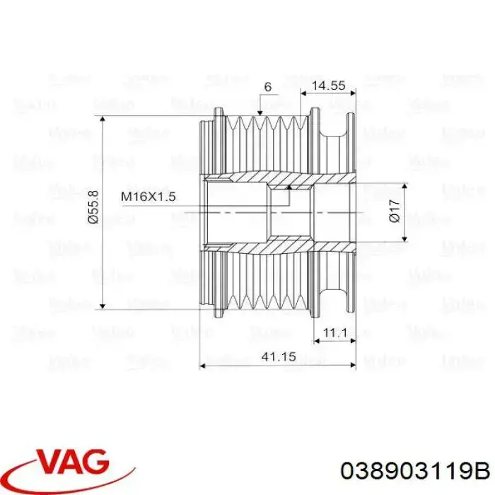 038903119B VAG/Audi