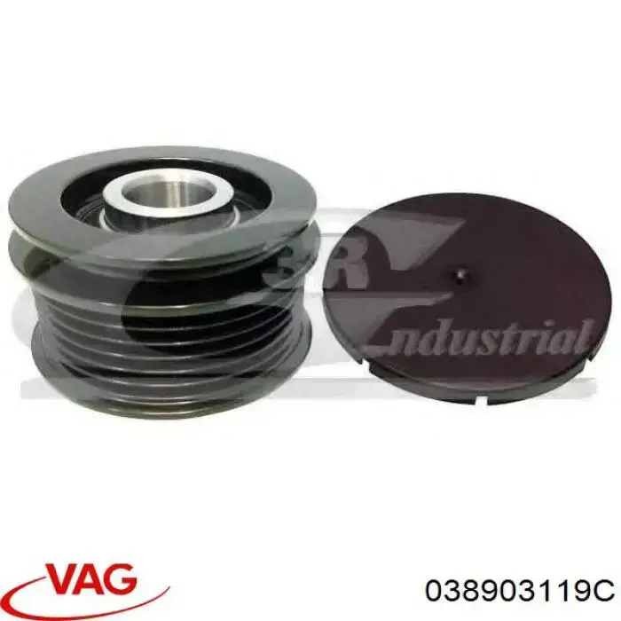 Купить 038903119C VAG Шкив ремня генератора