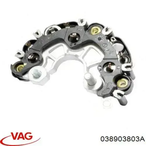 Мост диодный генератора VAG 038903803A Мост диодный генератора VAG 038903803A