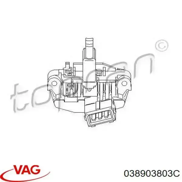 Реле зарядки генератора VAG 038903803C цена, от 28.42 USD