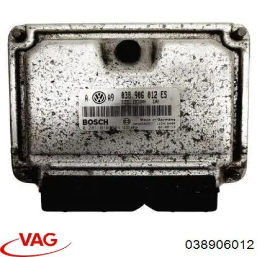 Блок управления двигателем 038906012 VAG