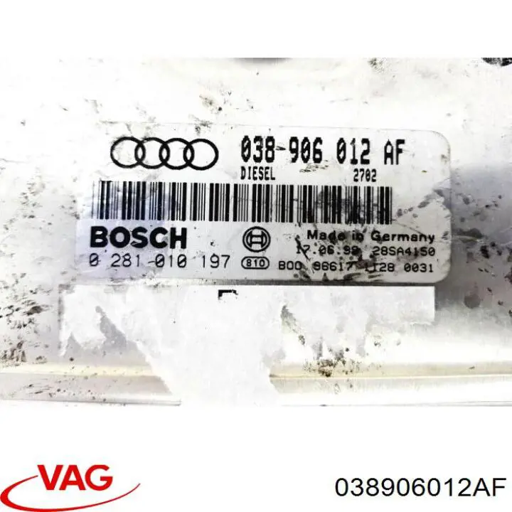Купить 038906012AF VAG Электронный блок управления двигателем