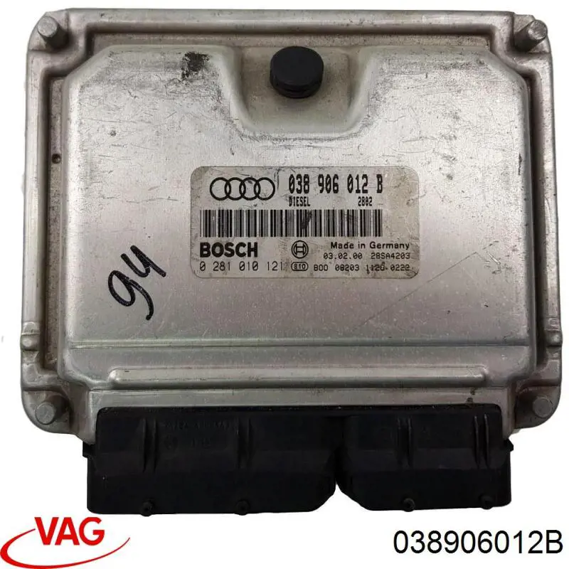 038906012B VAG Мозги двигателя