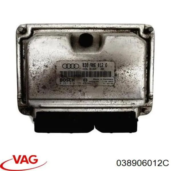Купить 038906012C VAG Электронный блок управления двигателем