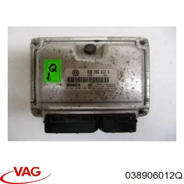 038906012Q VAG Мозги двигателя