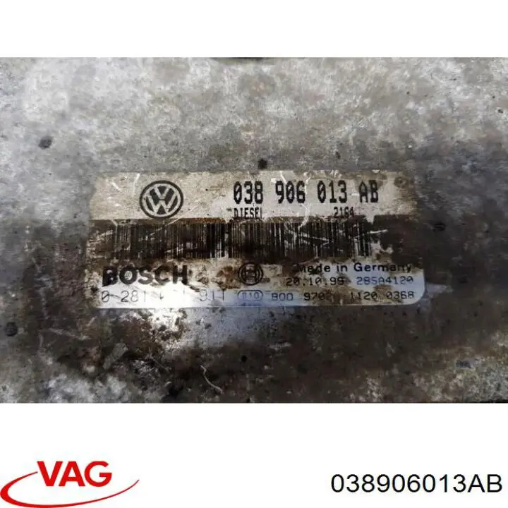 Модуль управления двигателем VAG 038906013AB
