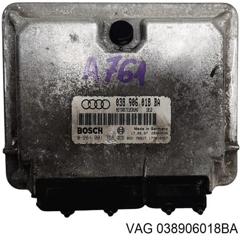 ЭБУ двигателем VAG 038906018BA цена, от 63.35 USD