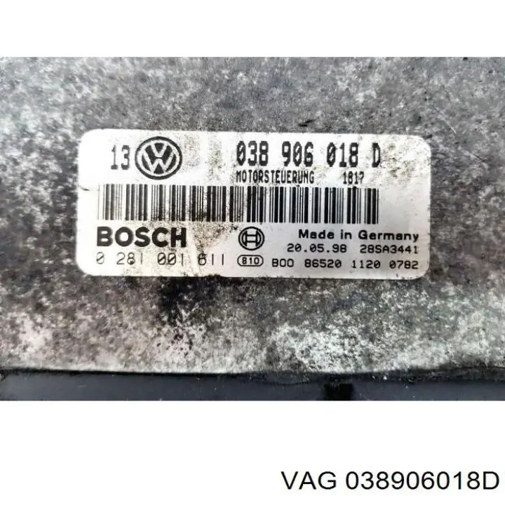 038906018GR VAG Мозги двигателя