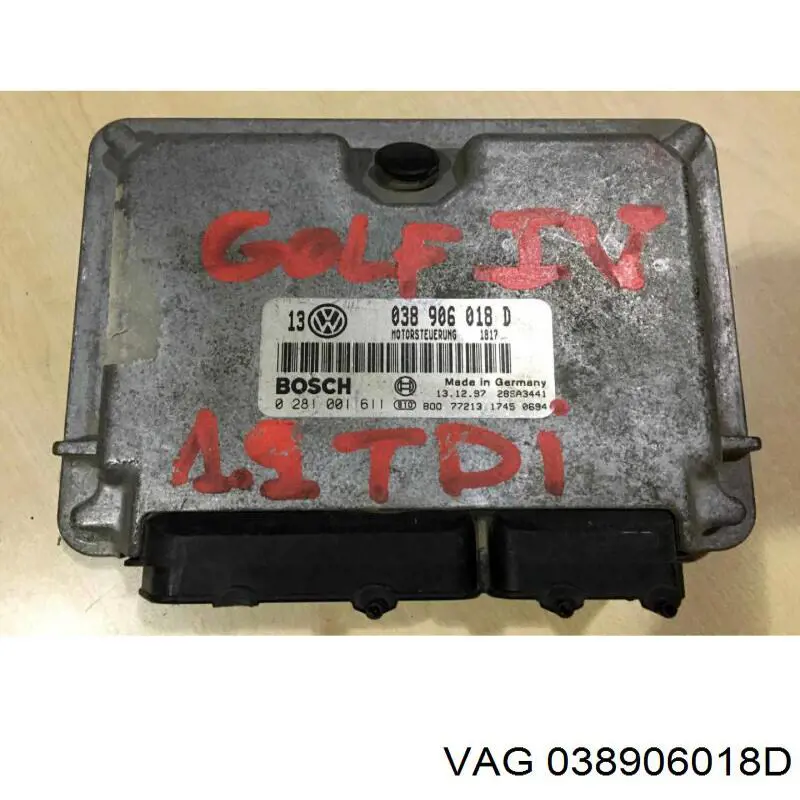 ЭБУ двигателем VAG 038906018GR цена, от 29.25 USD