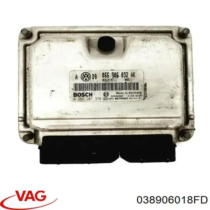 038906018FD VAG Мозги двигателя