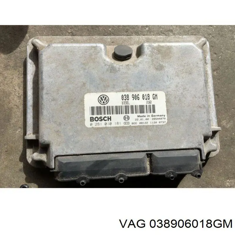 Купить 038906018GM VAG Электронный блок управления двигателем