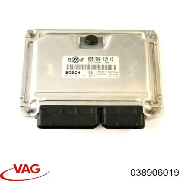 Блок управления двигателем 038906019 VAG