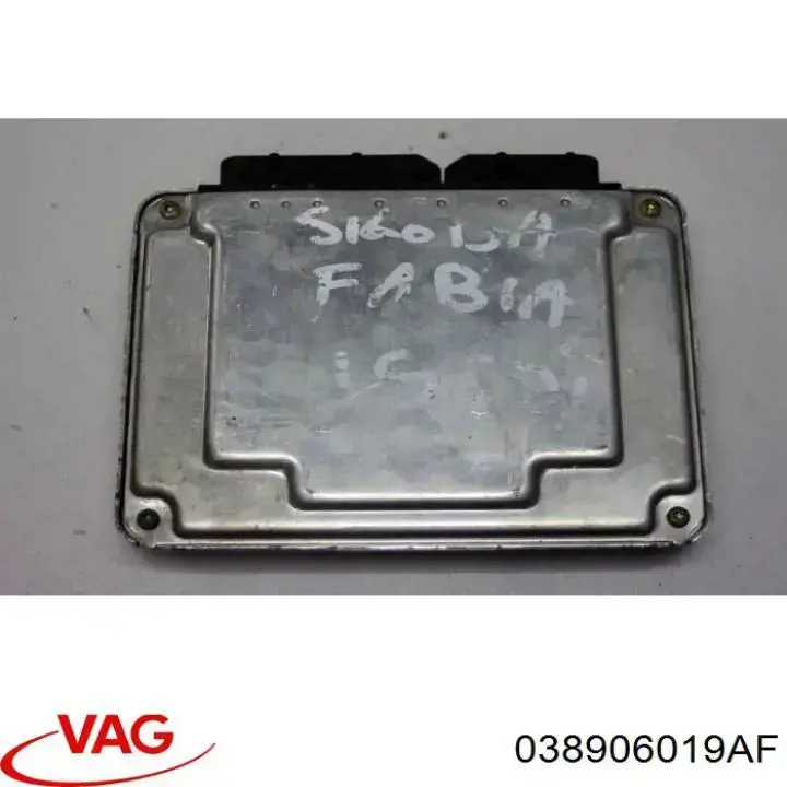 Блок управления двигателем 038906019AF VAG