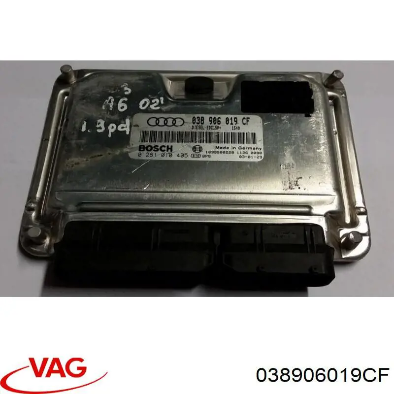 Купить 038906019CF VAG Электронный блок управления двигателем