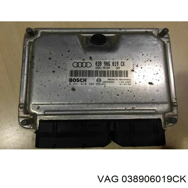 Блок управления двигателем 038906019CK VAG