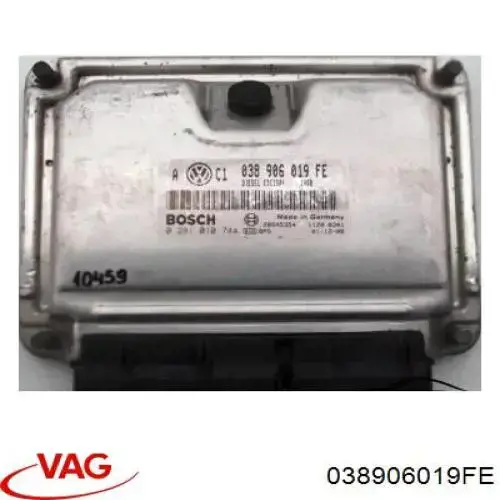 038906019FE VAG Мозги двигателя