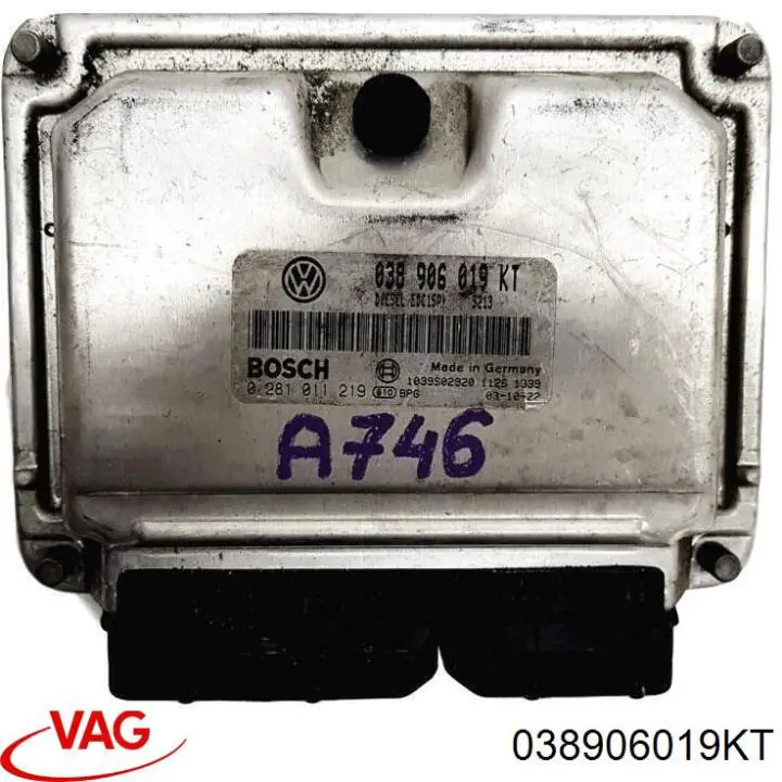 0281011219 VAG Мозги двигателя