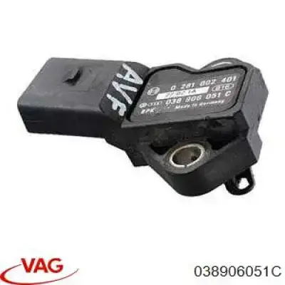 038906051C VAG Датчик давления наддува турбины