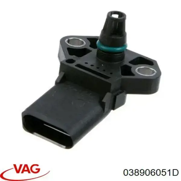 Датчик тиску наддуву (датчик нагнітання повітря в турбіну) 038906051D VAG/Audi