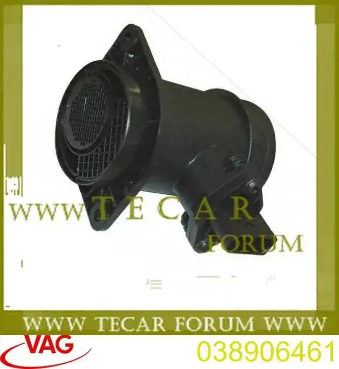 038906461 VAG sensor de fluxo (consumo de ar, medidor de consumo M.A.F. - (Mass Airflow))