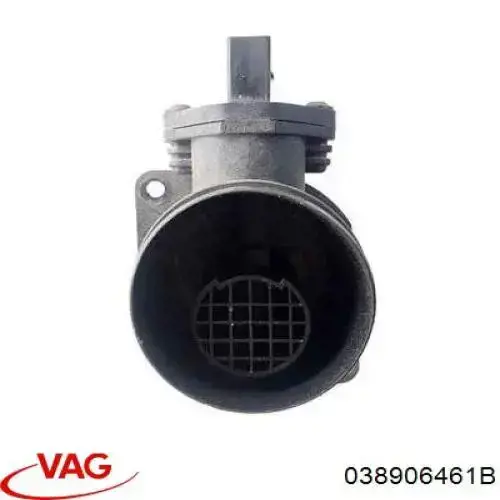 Sensor de fluxo (consumo) de ar, medidor de consumo M.A.F. - (Mass Airflow) 038906461B VAG