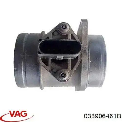 Sensor de fluxo (consumo) de ar, medidor de consumo M.A.F. - (Mass Airflow) VAG 038906461B preço, a partir de 42,61 USD
