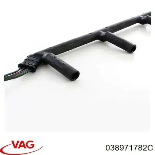 Cable para bujía de precalentamiento 038971782C VAG/Skoda