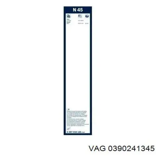 Купить 0390241345 VAG Мотор стеклоочестителя