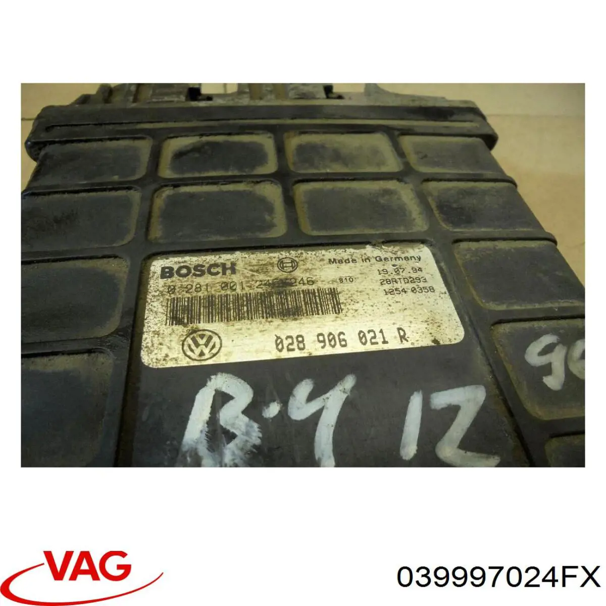 Модуль управления двигателем VAG 039997024FX