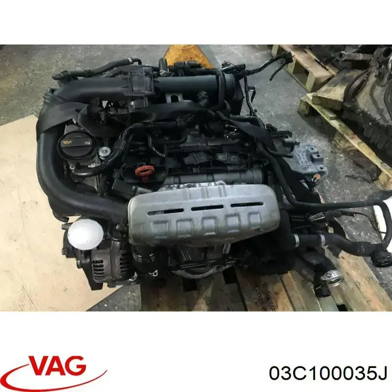 Двигатель в сборе 03C100035J VAG