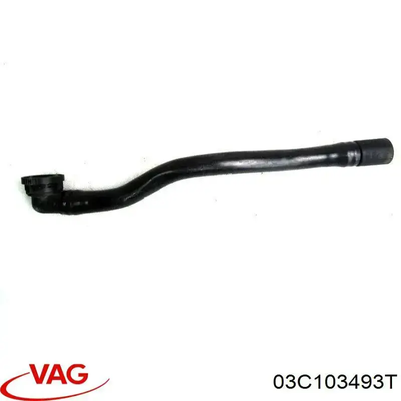 Патрубок вентиляции картера, маслоотделителя VAG 03C103493T цена, от 101.39 USD