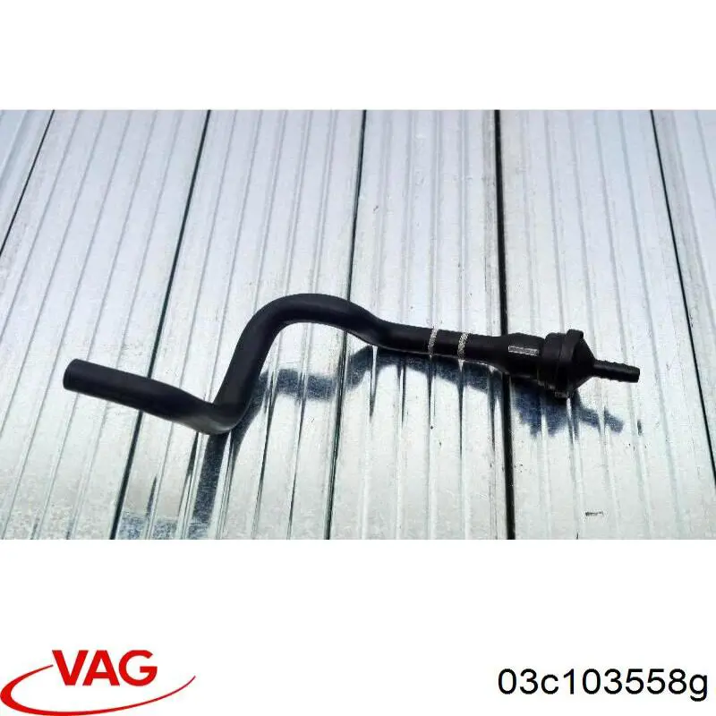 Трубка отвода картерных газов VAG 03C103558G