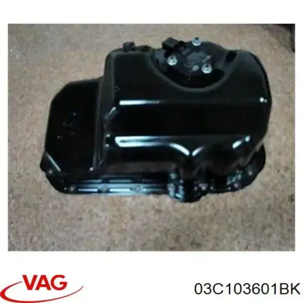 03C103601BK VAG panela de óleo de cárter do motor