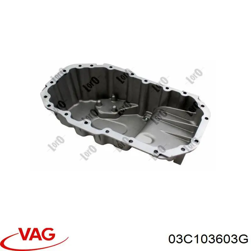 Поддон двигателя 03C103603G VAG