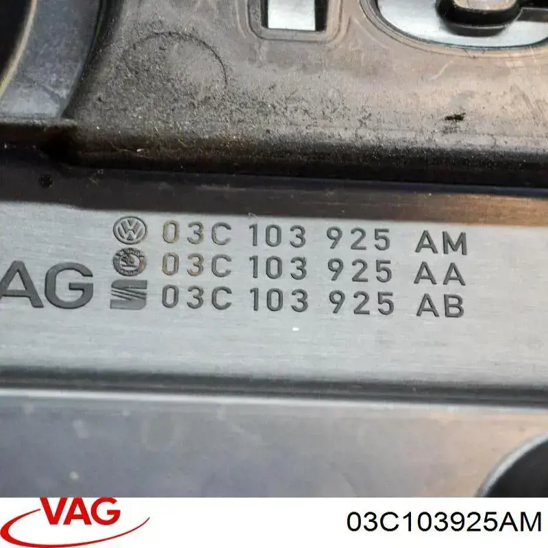 Крышка мотора декоративная VAG 03C103925AM цена, от 12.67 USD