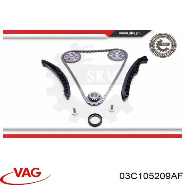 Купить 03C105209AF VAG Шестерня привода коленвала двигателя