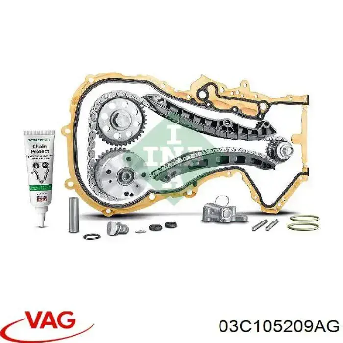 Звездочка привода коленвала 03C105209AG VAG