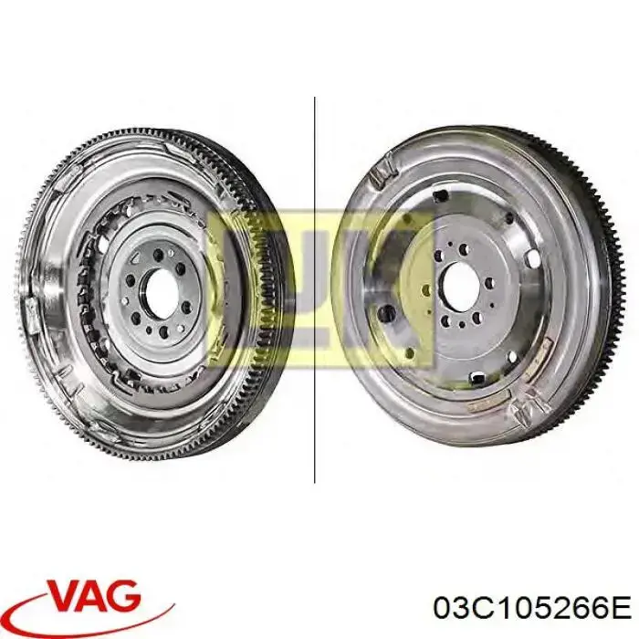 Купить 03C105266E VAG Маховик с зубчатым ободом