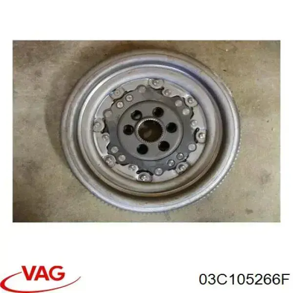 Volante de motor 03C105266F VAG