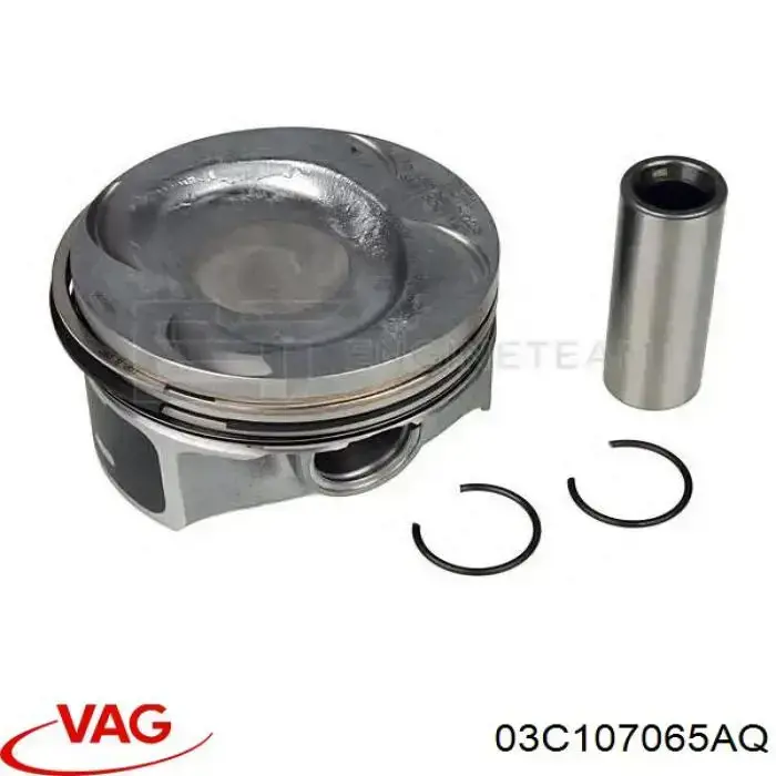 03C107065AS VAG Поршень в комплекте на 1 цилиндр, STD